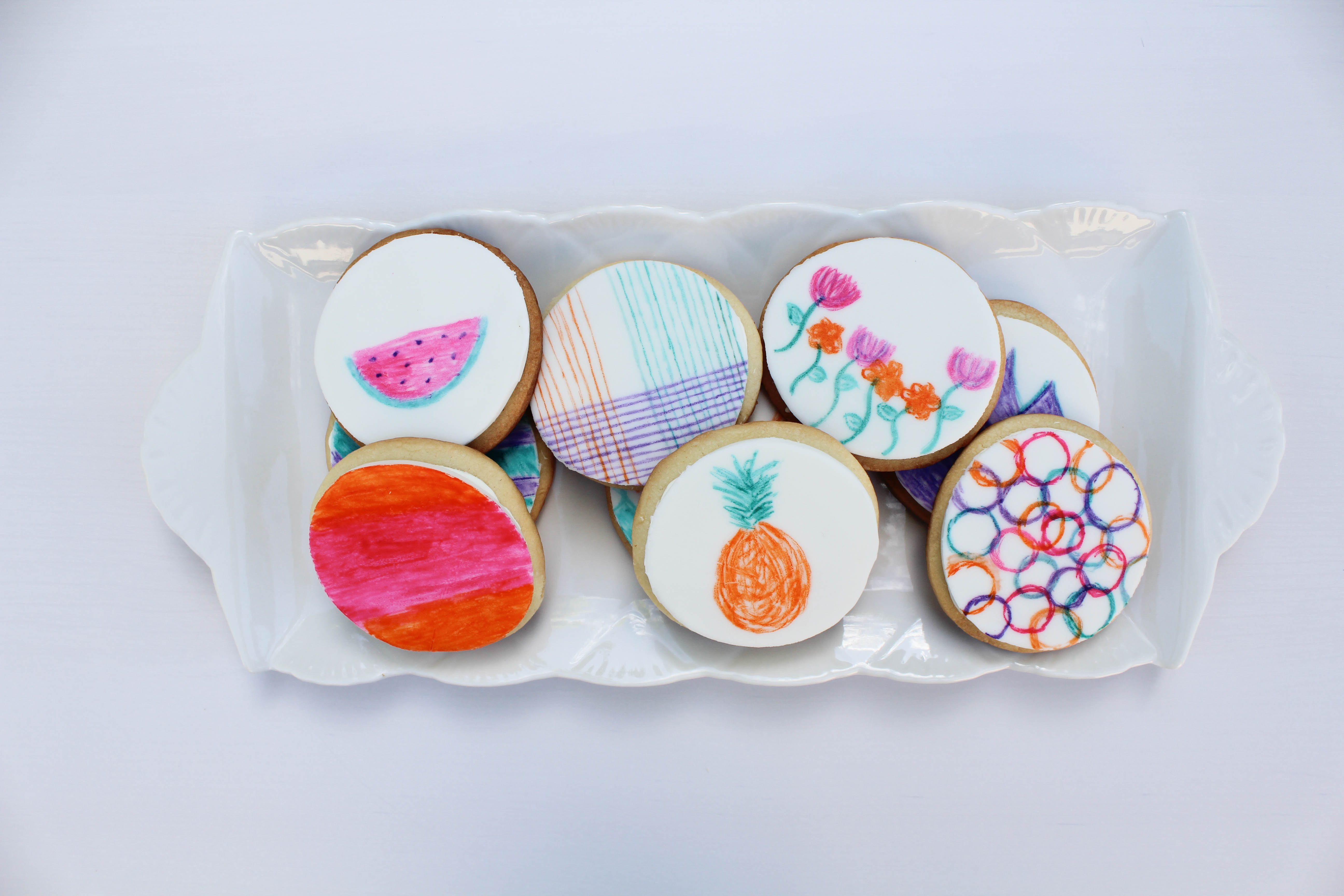 5184x3456 Watercolor Sugar Cookies - Watercolor Cookies