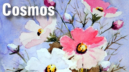 500x281 Introduction To Watercolour Painting - Watercolor Cosmos