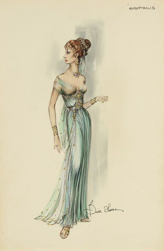 550x840 Spartacus - Watercolor Costume