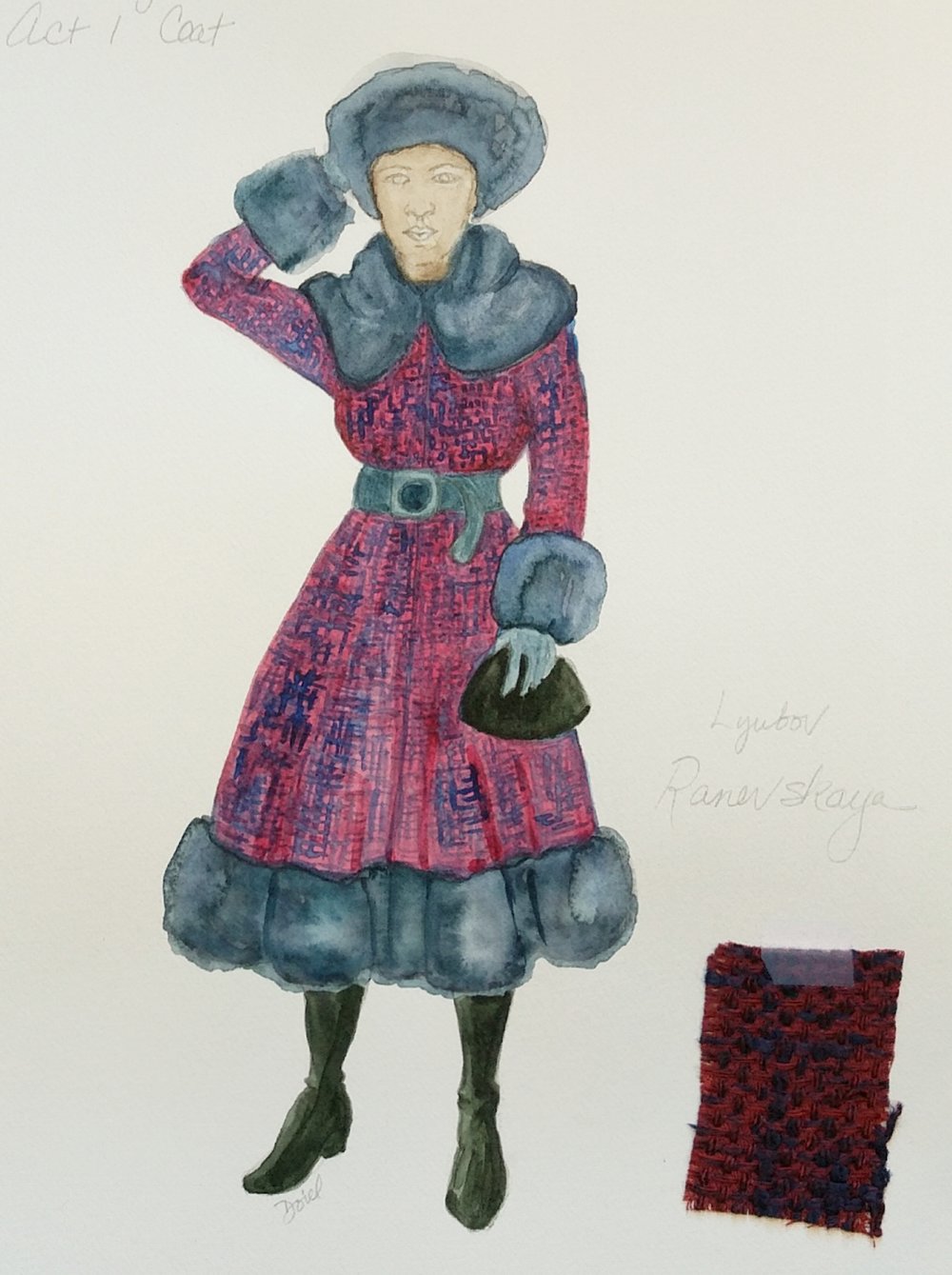 1000x1339 Watercolorprisma Pencil Kristine Doiel - Watercolor Costume