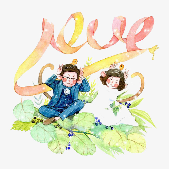 650x651 Watercolor Couple, Watercolor Clipart, Newlyweds, Wedding Photos - Watercolor Couple