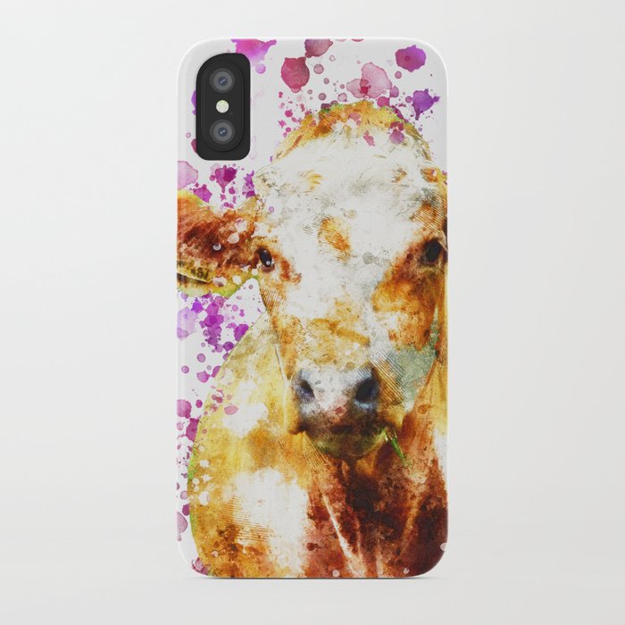 700x700 Watercolor Cow Painting, Cow Print, Cow Design, Watercolor - Watercolor Cow Painting