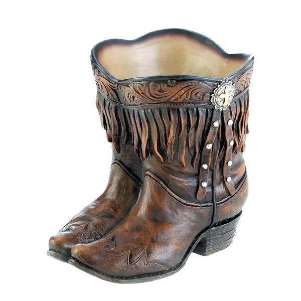 600x600 Flower Cowboy Boots Scrapbook Customs X Paper Cowboy Flower Boot - Watercolor Cowboy Boots