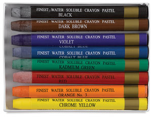 300x231 Sargent Art Water Color Crayons - Watercolor Crayons