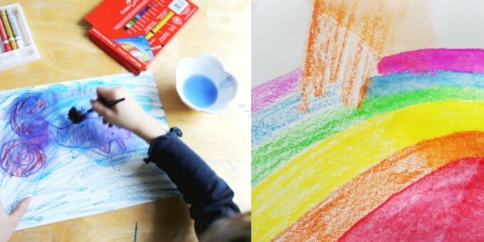 680x340 Watercolor Projects Kids Love - Watercolor Crayons