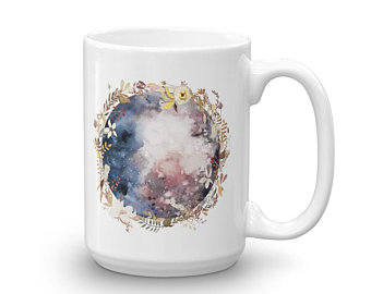 340x270 Watercolor Mugs Etsy - Watercolor Cup