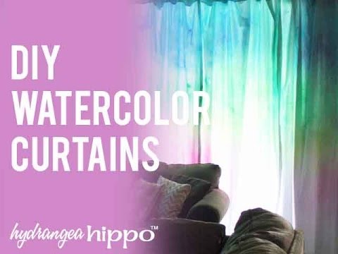 480x360 Diy Watercolor Curtains - Watercolor Curtains