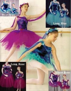 236x300 Watercolor Dreams Dance Costume Romantic Ballet Tutu Child X Small - Watercolor Dance Costumes