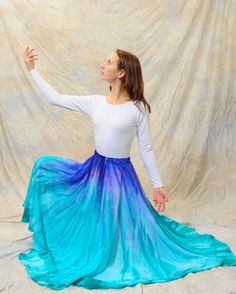 Watercolor Dance Dress