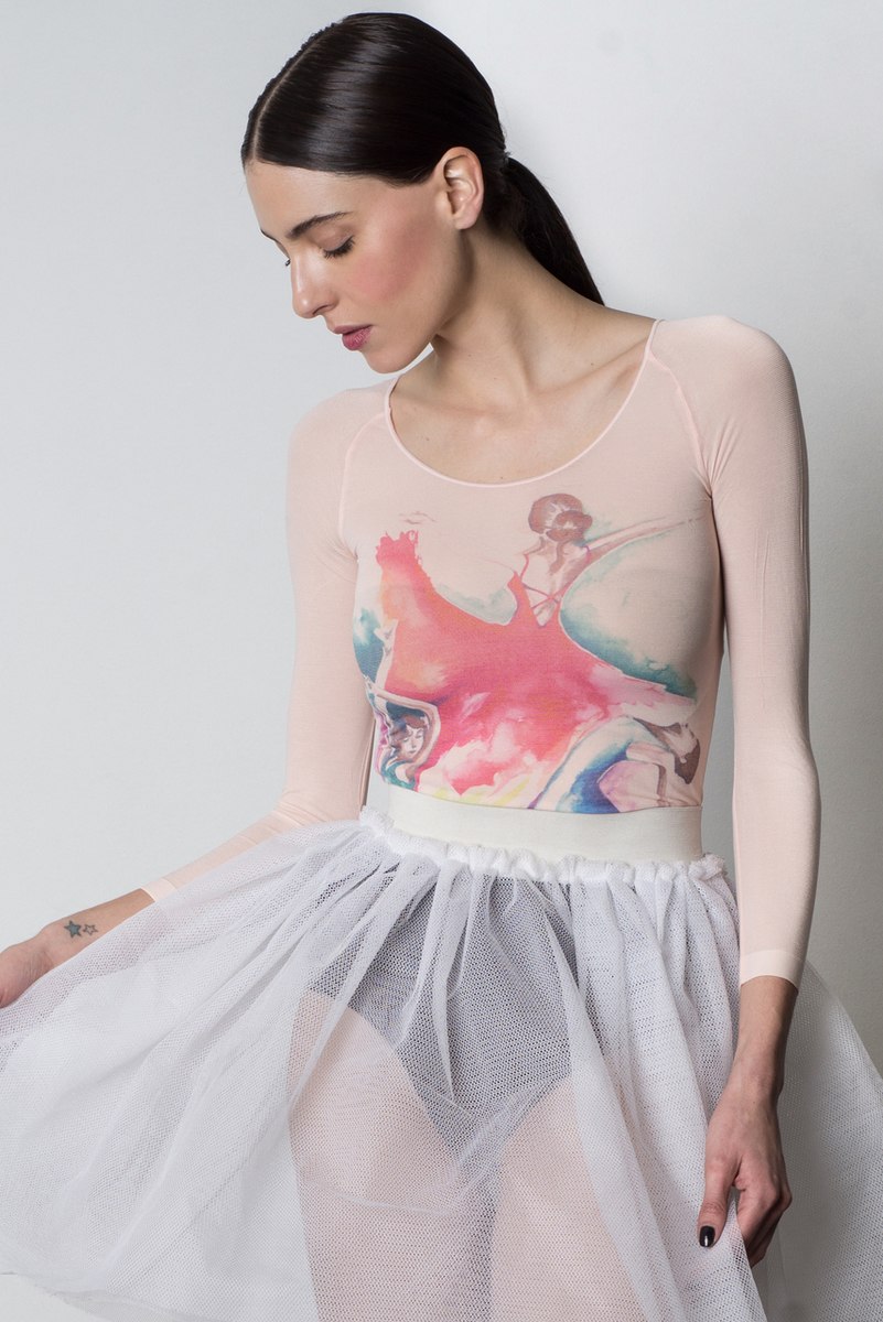 801x1200 Isadora Watercolor Dance Class - Watercolor Dance Dress