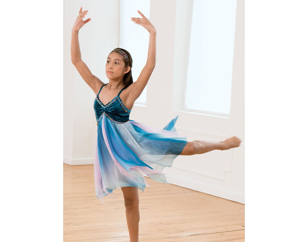 1000x786 Ballet Lifacostumes - Watercolor Dance Dress