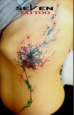 236x367 Watercolor Dandelion Tattoo Tat Mcgats! Watercolor - Watercolor Dandelion Tattoo