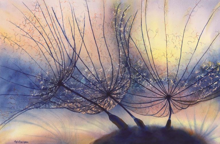 768x505 Use Color Schemes Where Light And Dark Dominate The Composition - Watercolor Dark To Light