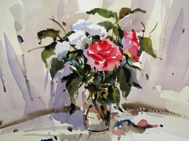 640x480 Watercolour From Dark To Light - Watercolor Dark To Light