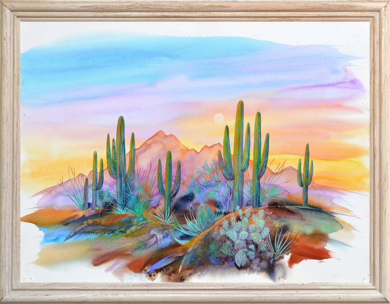 1280x997 Jim Prindiville - Watercolor Desert Landscape