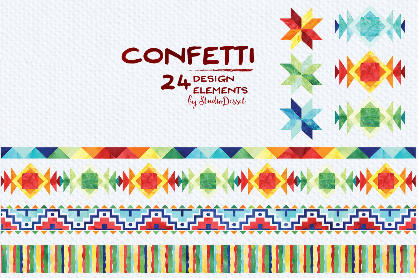 1400x933 Confetti - Watercolor Design Elements