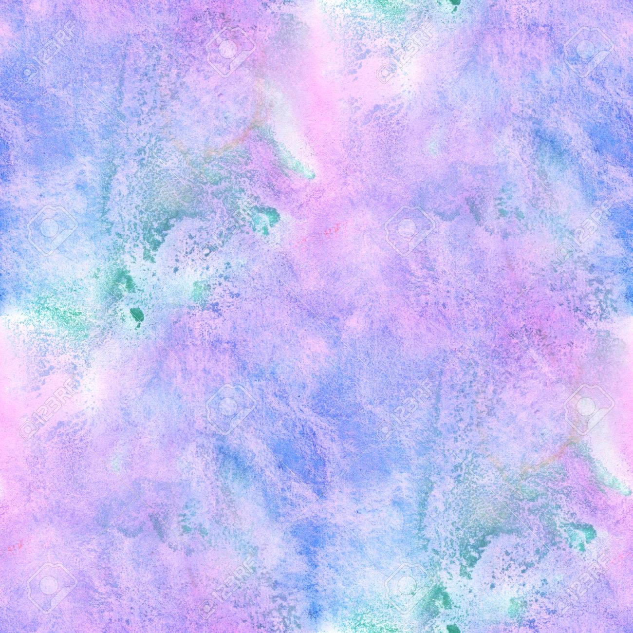 1300x1300 Art Seamless Blue Purple Watercolor Pattern Background Abstract - Watercolor Design Paper