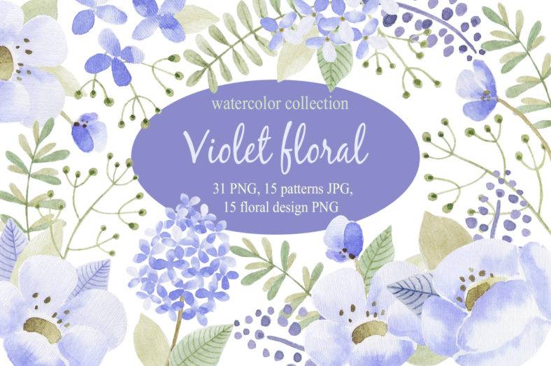 788x524 Best Watercolor Floral Designs Free Amp Premium Templates - Watercolor Designs