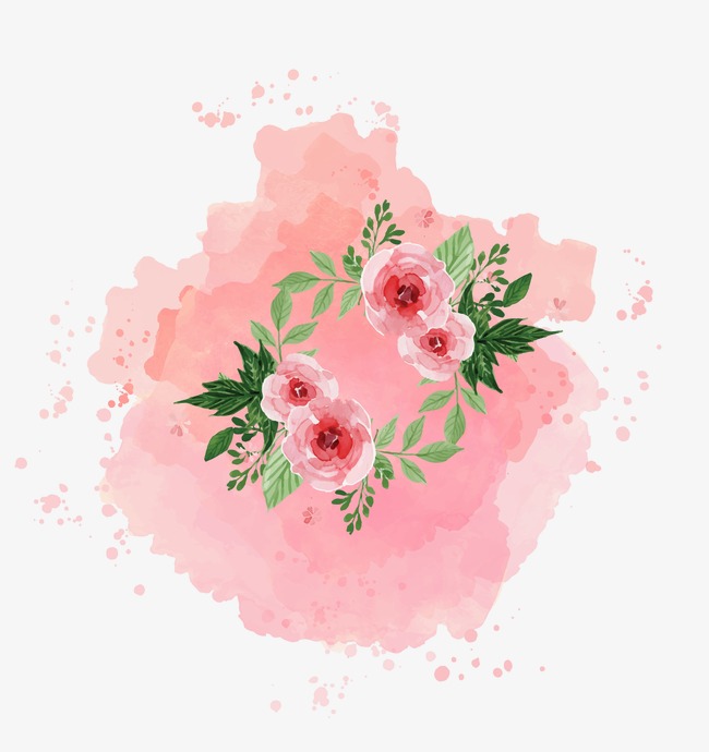 650x690 Fresh Floral Watercolor Designs, Floral Vector, Watercolor Vector - Watercolor Designs