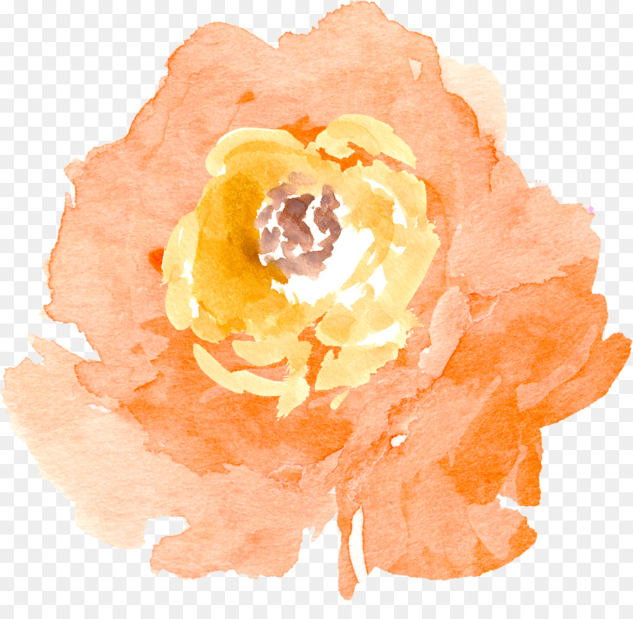 900x880 Watercolor Painting Flower Desktop Wallpaper Clip Art - Watercolor Desktop