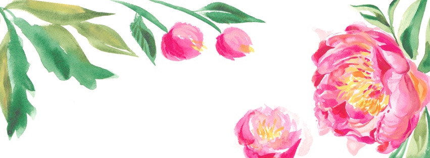 851x314 June Watercolor Desktop Wallpaper Custom Watercolor Invitations - Watercolor Desktop Background