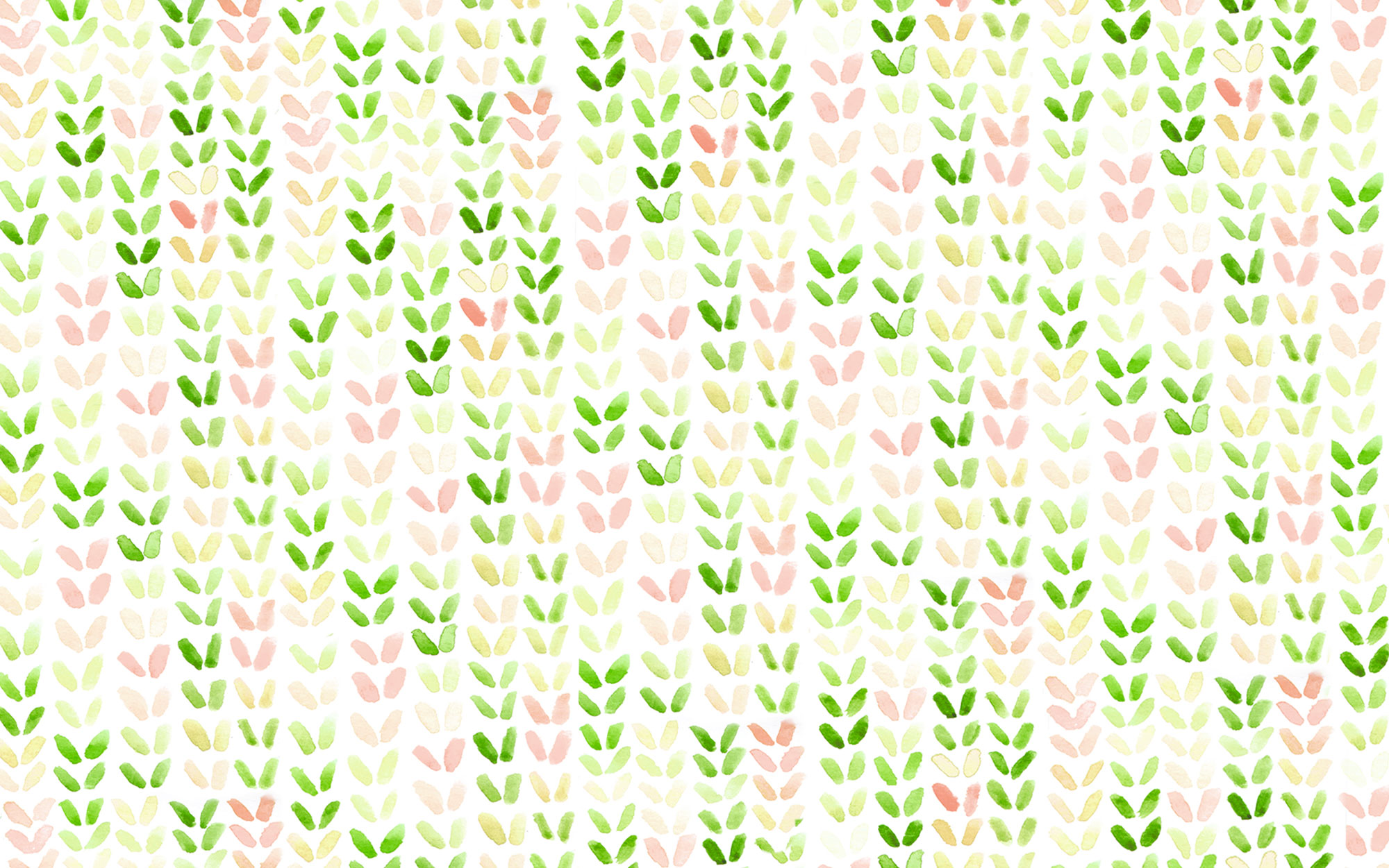 2000x1251 Blissful Screens Spring Watercolor A Sip Of Bliss - Watercolor Desktop Background