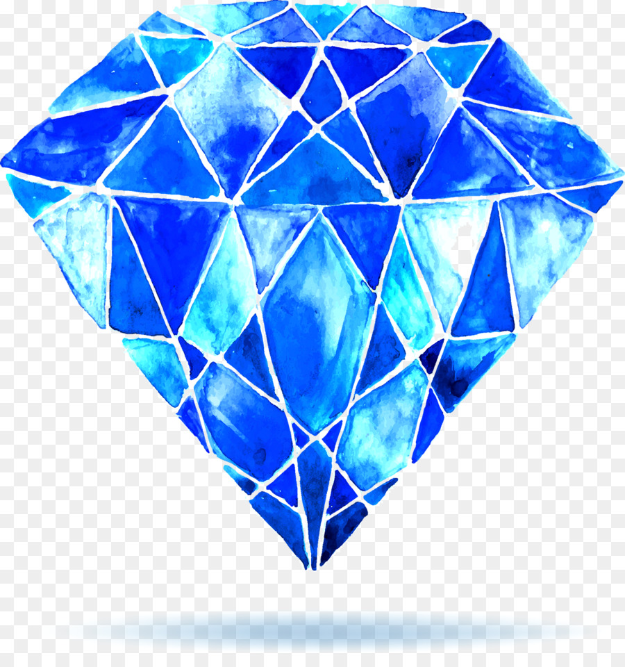 900x960 Watercolor Painting Diamond Stock Photography - Watercolor Diamond