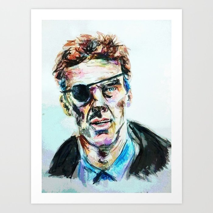 700x700 Patrick Melrose - Watercolor Digital Art