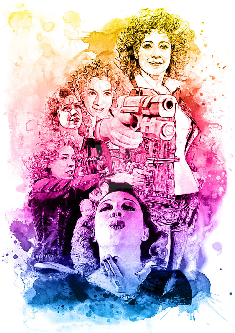 751x1063 River Song Watercolor Mixed Media Digital Painting By Juliets - Watercolor Digital Art