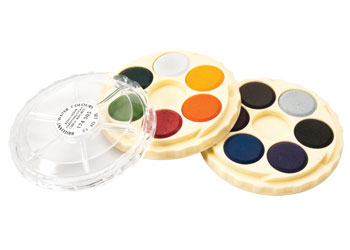 350x250 Watercolour Paint - Watercolor Discs