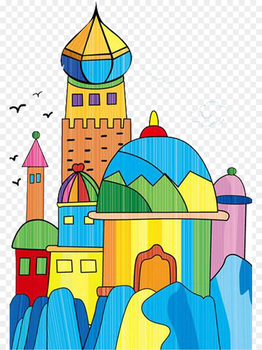 900x1200 Watercolor Painting Child Work Of Art - Watercolor Disney Castle