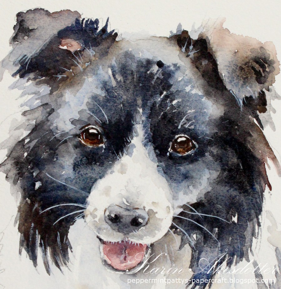 900x926 ~ Dog Original Watercolor - Watercolor Dog