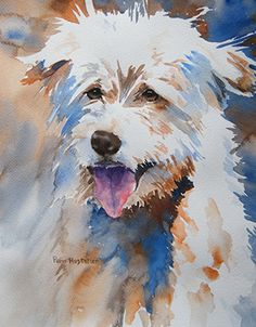 236x302 450 Best Watercolor Dog Portrait Images In 2018 - Watercolor Dog Art