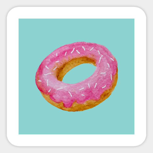 630x630 Watercolor Donut - Watercolor Donut