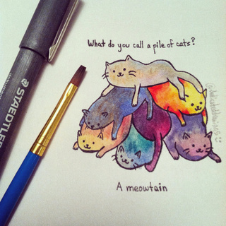 320x320 Liked Drawings By Morninglory - Watercolor Doodles