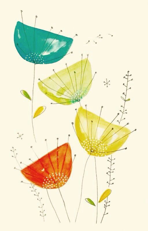 512x800 Pin By Nuray Leblebici On Nuray Leblebici In 2018 - Watercolor Doodles