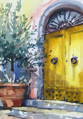 279x400 Watercolor Amp Pastel Paintings For Sale - Watercolor Door
