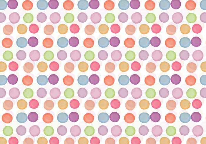 700x490 Free Vector Watercolor Dot Background - Watercolor Dots