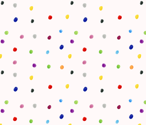 470x403 Watercolor Polka Dots - Watercolor Dots