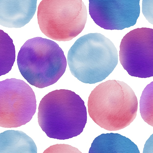 626x626 Watercolor Dots, Background Vector Free Download - Watercolor Dots