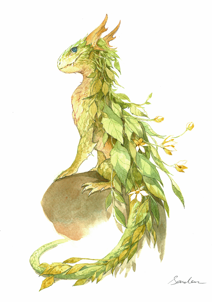 700x996 Watercolor Dragon 2 By Sandara - Watercolor Dragon