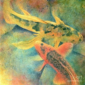 300x300 Chinese Dragon Watercolor Paintings Fine Art America - Watercolor Dragon Paintings