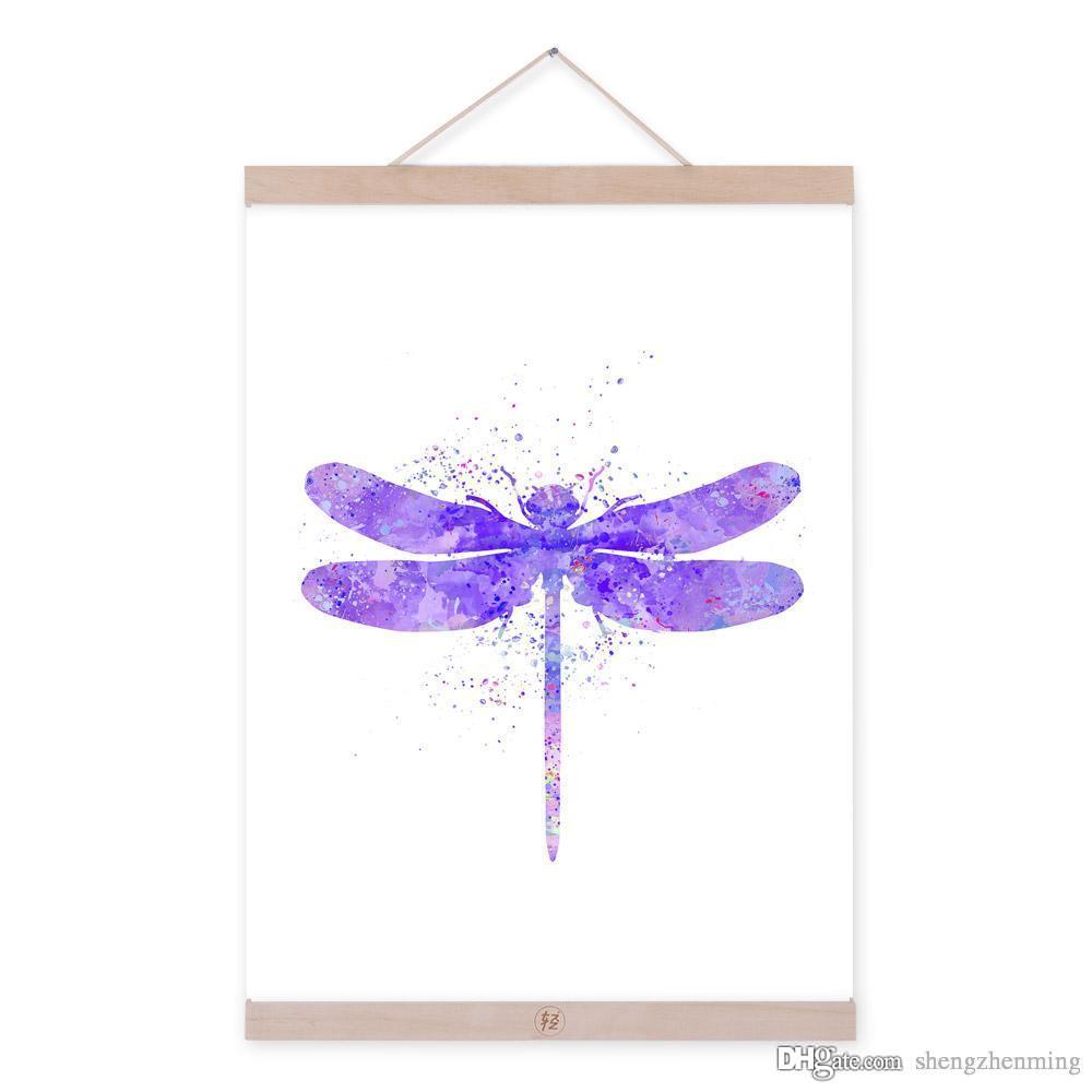1000x1000 Original Watercolor Dragonfly Kids Room Modern Abstract Hipster - Watercolor Dragonfly