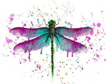 340x270 Watercolor Dragonfly More Tattoo Ideas Dragonflies - Watercolor Dragonfly