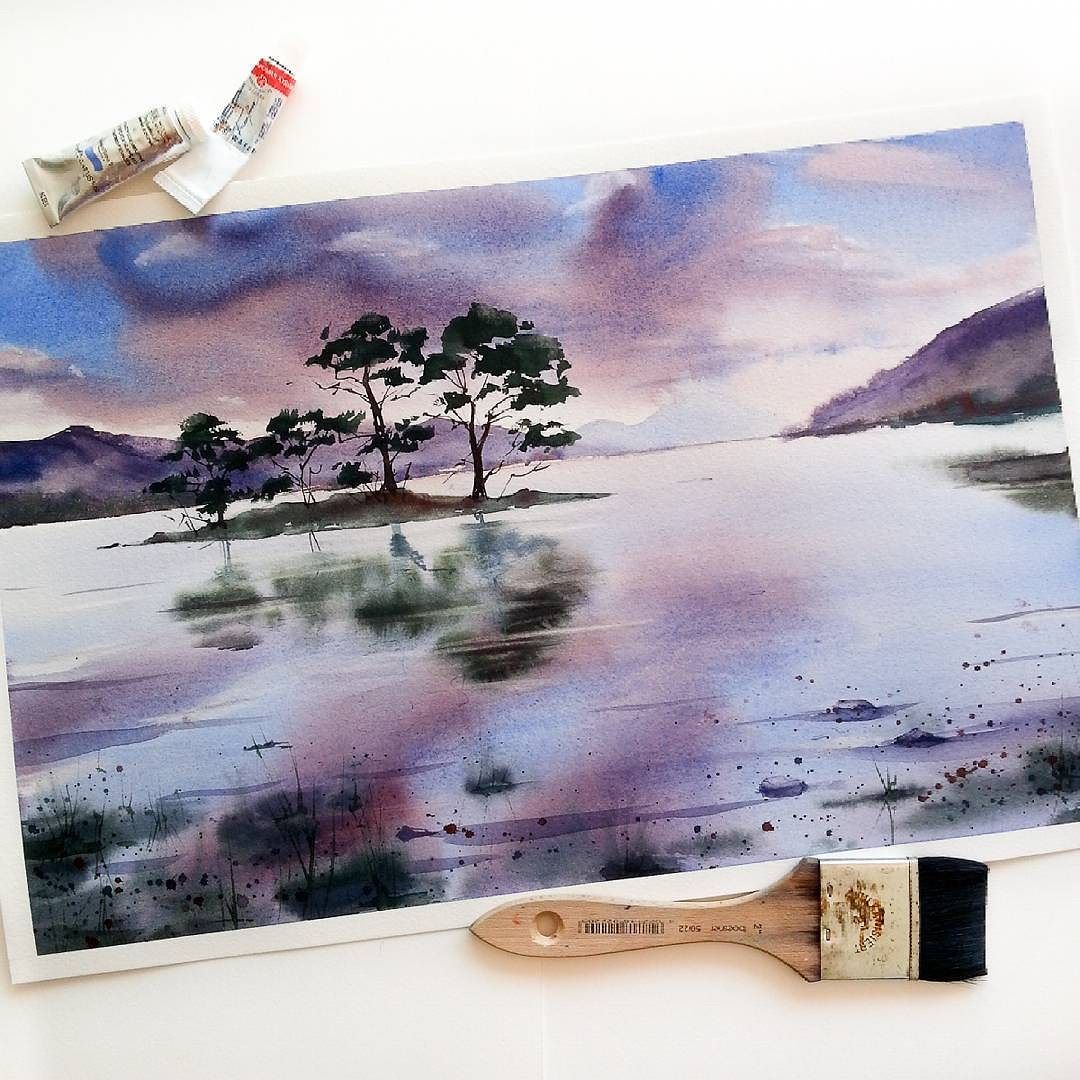 1080x1080 Watercolor Drawing - Watercolor Dragonfly Tattoo