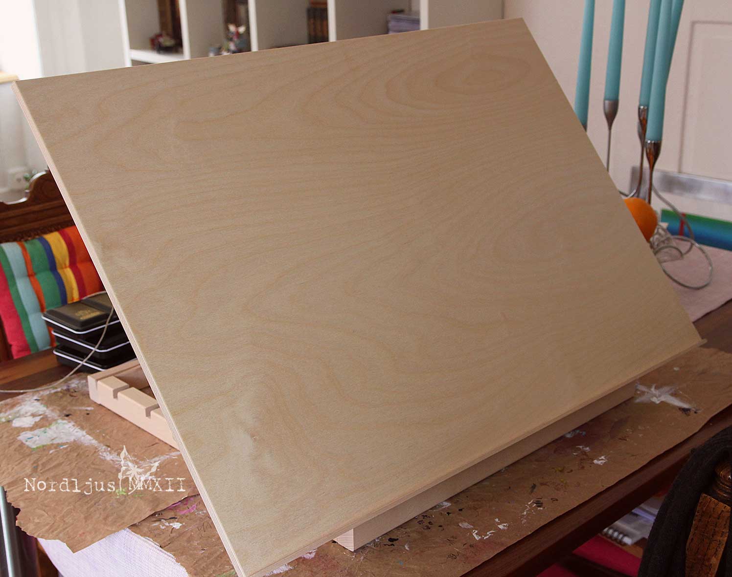 1496x1181 Nordljus A Rosy Palette Of Watercolours And A New Drawing Board - Watercolor Drawing Board