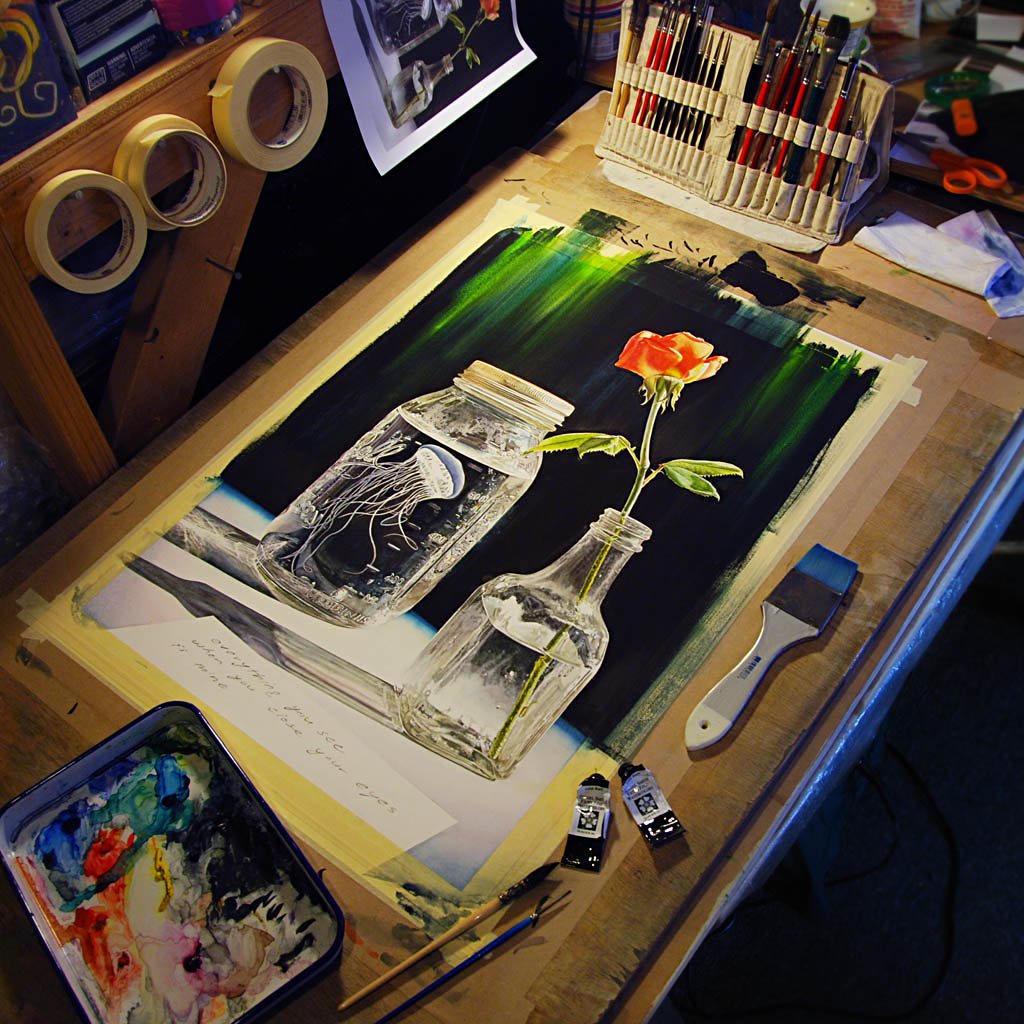 1024x1024 Paul Pitsker - Watercolor Drawing Board