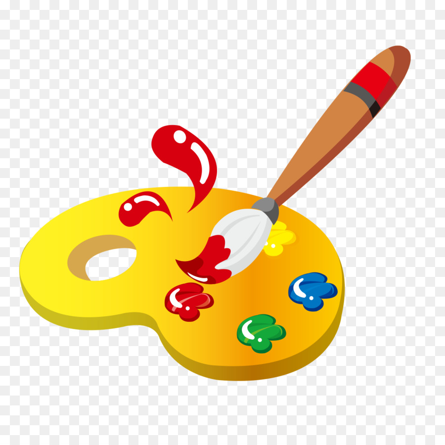 900x900 Watercolor Painting Paintbrush Drawing Board - Watercolor Drawing Board