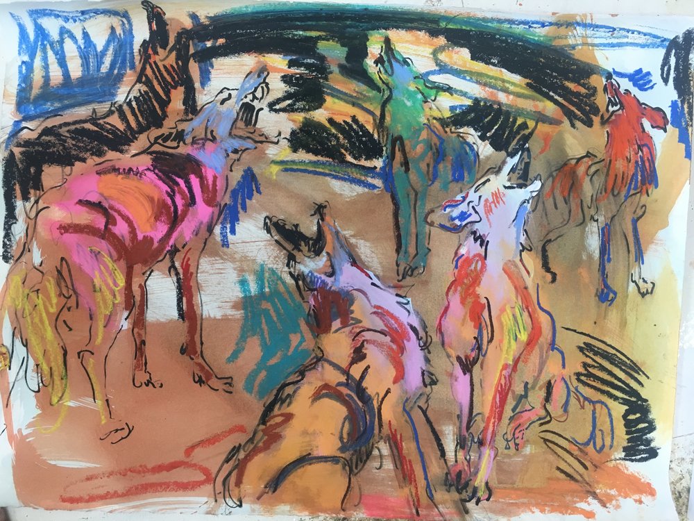 1000x750 Back To The Ole Drawing Board... Suzanne Unrein - Watercolor Drawing Board