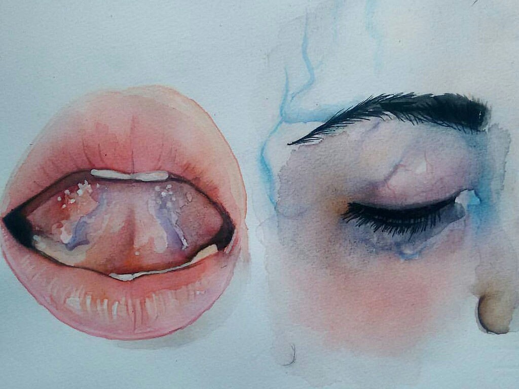 Watercolor Drawings Tumblr At Paintingvalley Com Explore